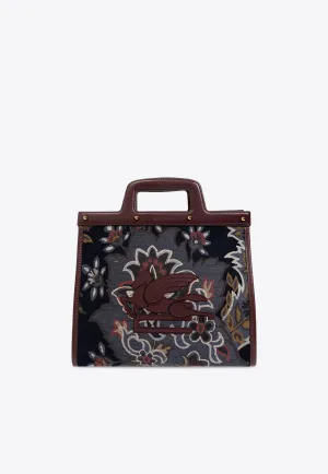 Medium Jacquard Love Tote Bag