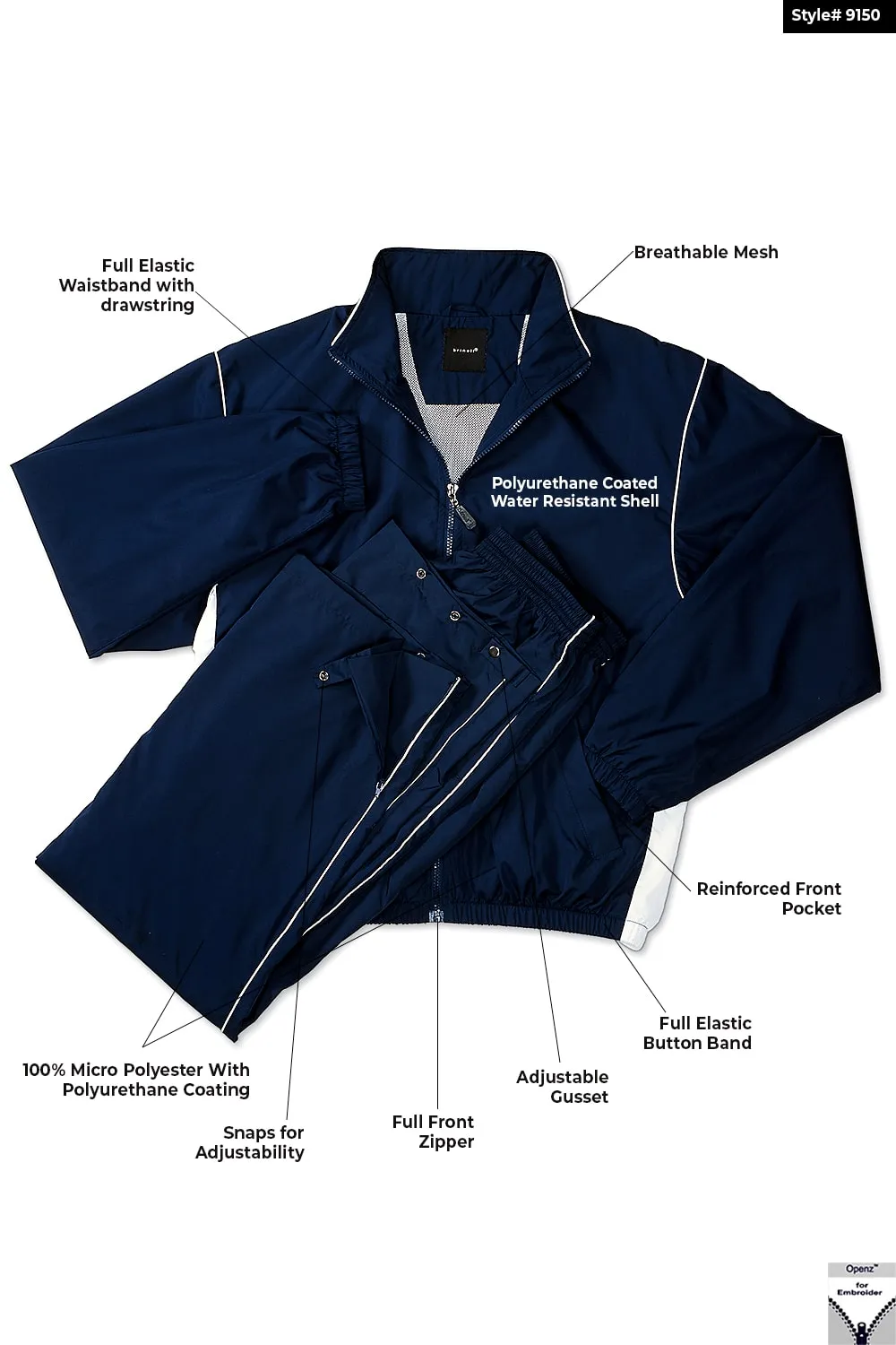 Micro Poly Track Suit