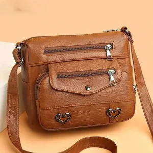 Miley | Vintage Leather Look Handbag