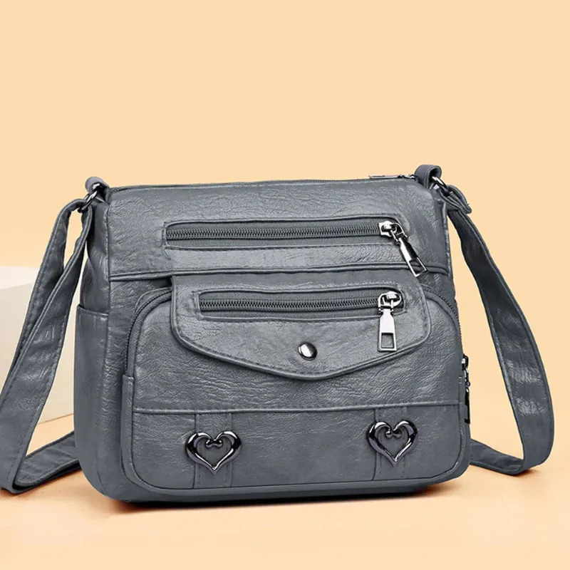 Miley | Vintage Leather Look Handbag