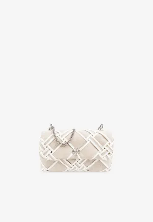 Mini Kira Woven Shoulder Bag