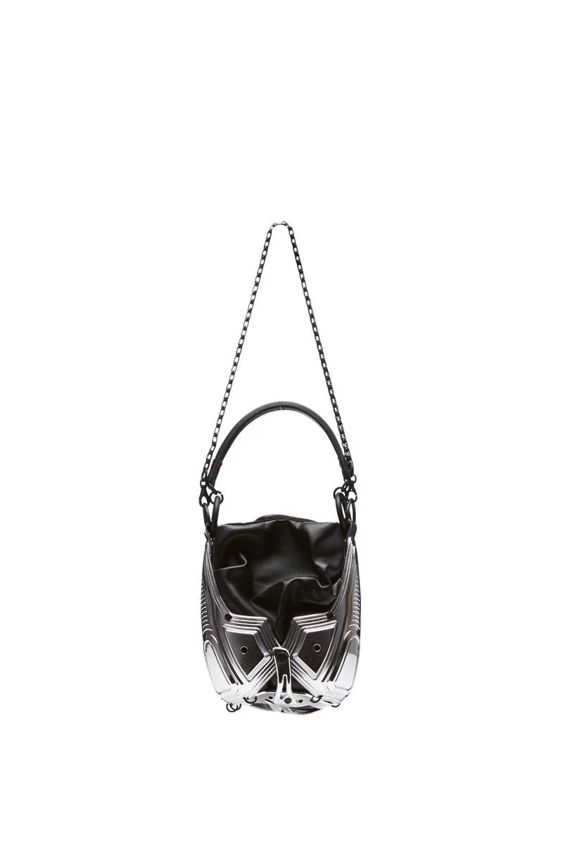 Module 01 Silver Handbag with Chain