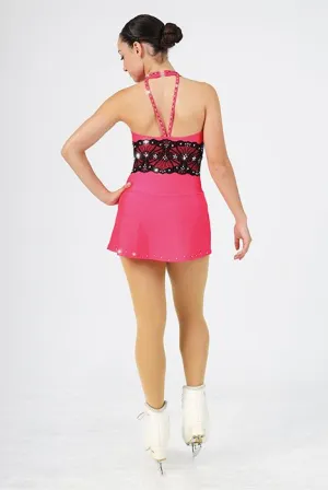 Mondor 2606 Halter SIGNATURE Dress with Crystals