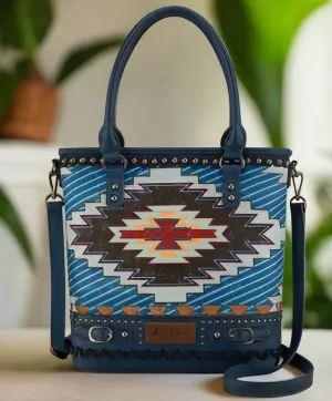 Montana West Aztec Collection Concealed Carry Tote/Crossbody