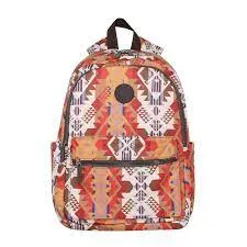 Montana West Multi Color Aztec Print Backpack