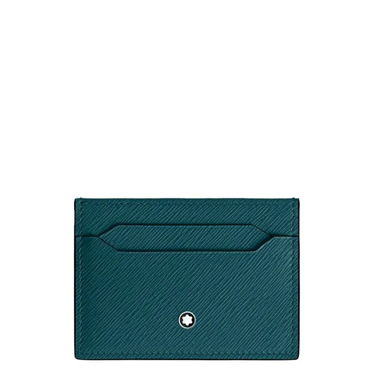 MONTBLANC CARD CARD 5 Sartorial Blue Cyprus 198880 compartments
