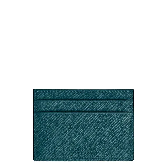 MONTBLANC CARD CARD 5 Sartorial Blue Cyprus 198880 compartments