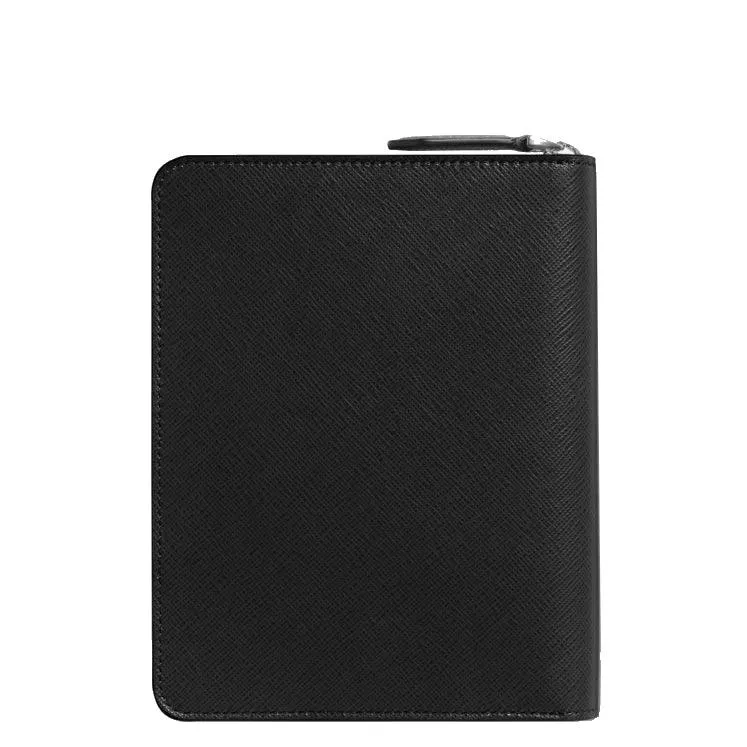 Montblanc Case for 5 writing tools with black sartorial zip 198364