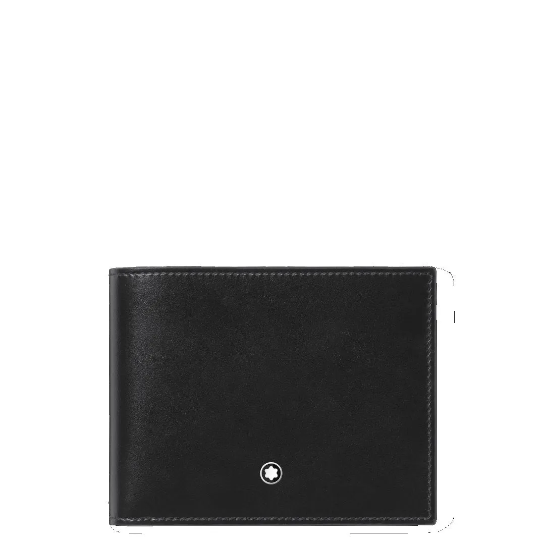 Montblanc Meisterstuck 6 -compartments wallet with 2 black visible pockets 198314