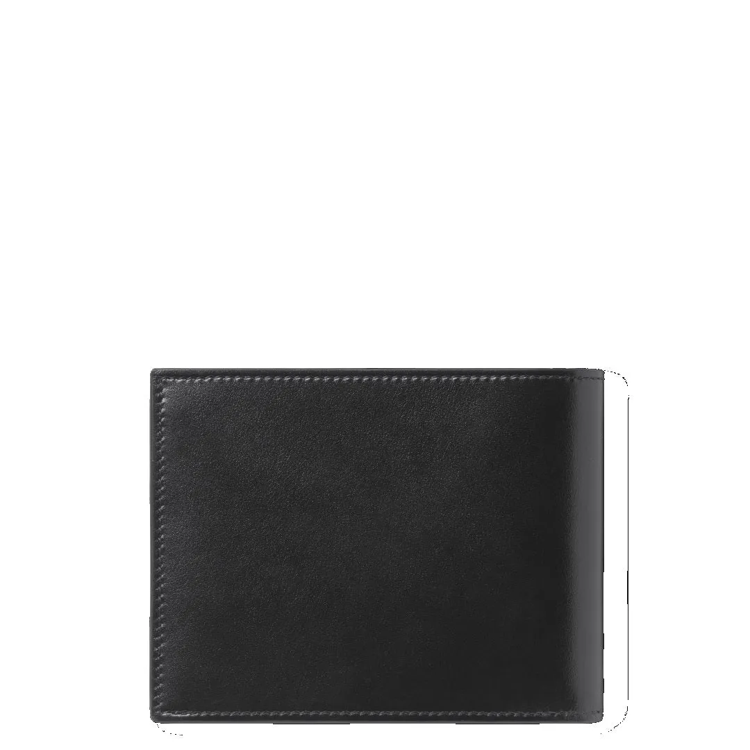 Montblanc Meisterstuck 6 -compartments wallet with 2 black visible pockets 198314