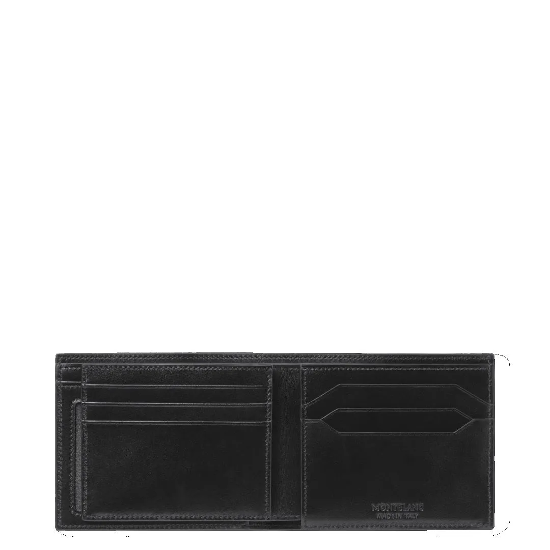 Montblanc Meisterstuck 6 -compartments wallet with 2 black visible pockets 198314