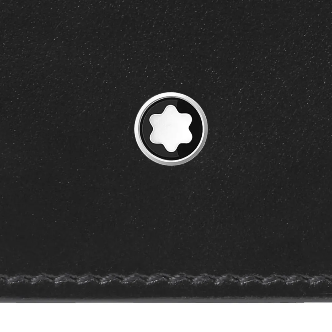 Montblanc Meisterstuck 6 -compartments wallet with 2 black visible pockets 198314