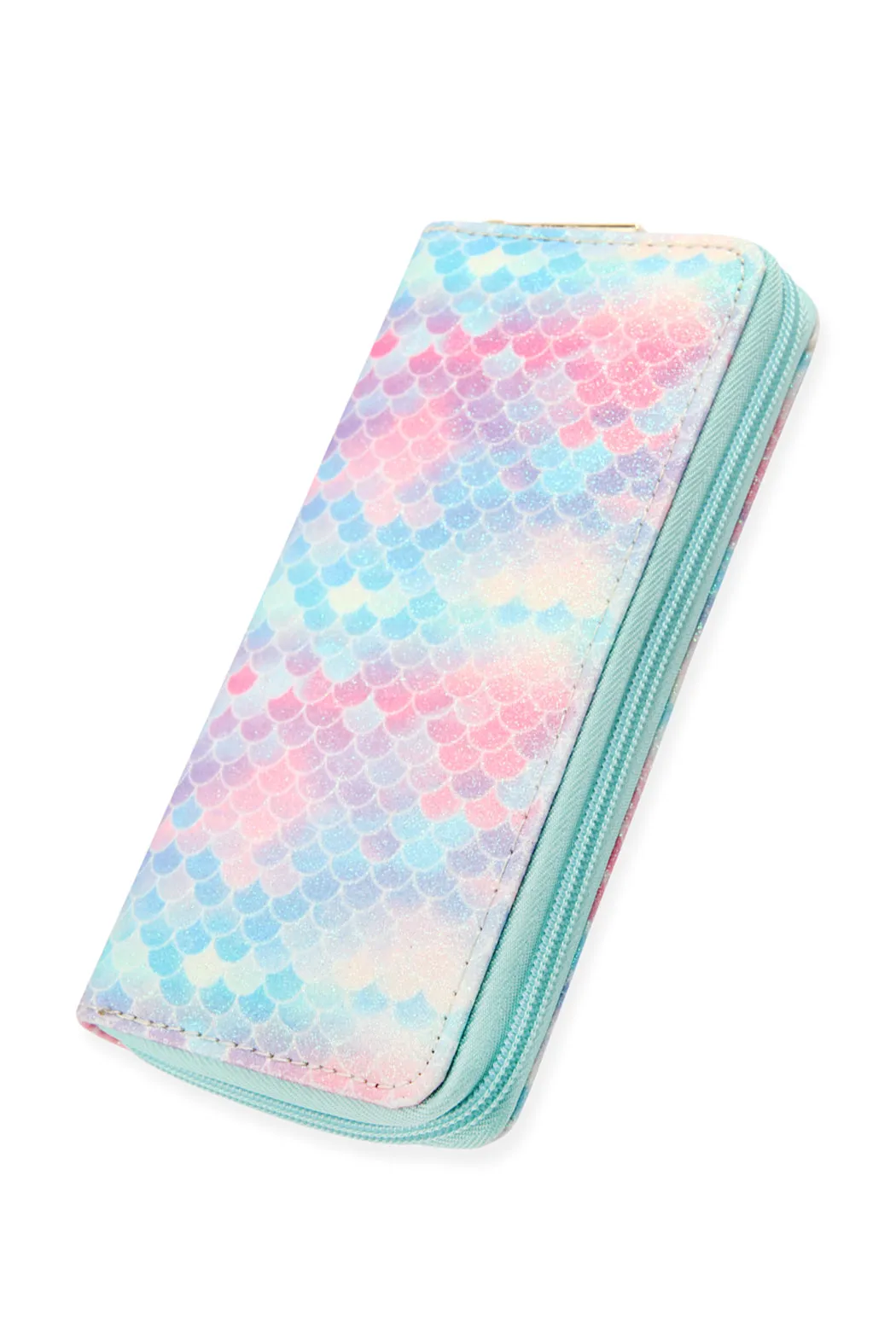MULTICOLOR METAL ZIPPER WALLET