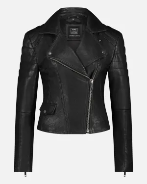 Munroe | Leather Biker Jacket