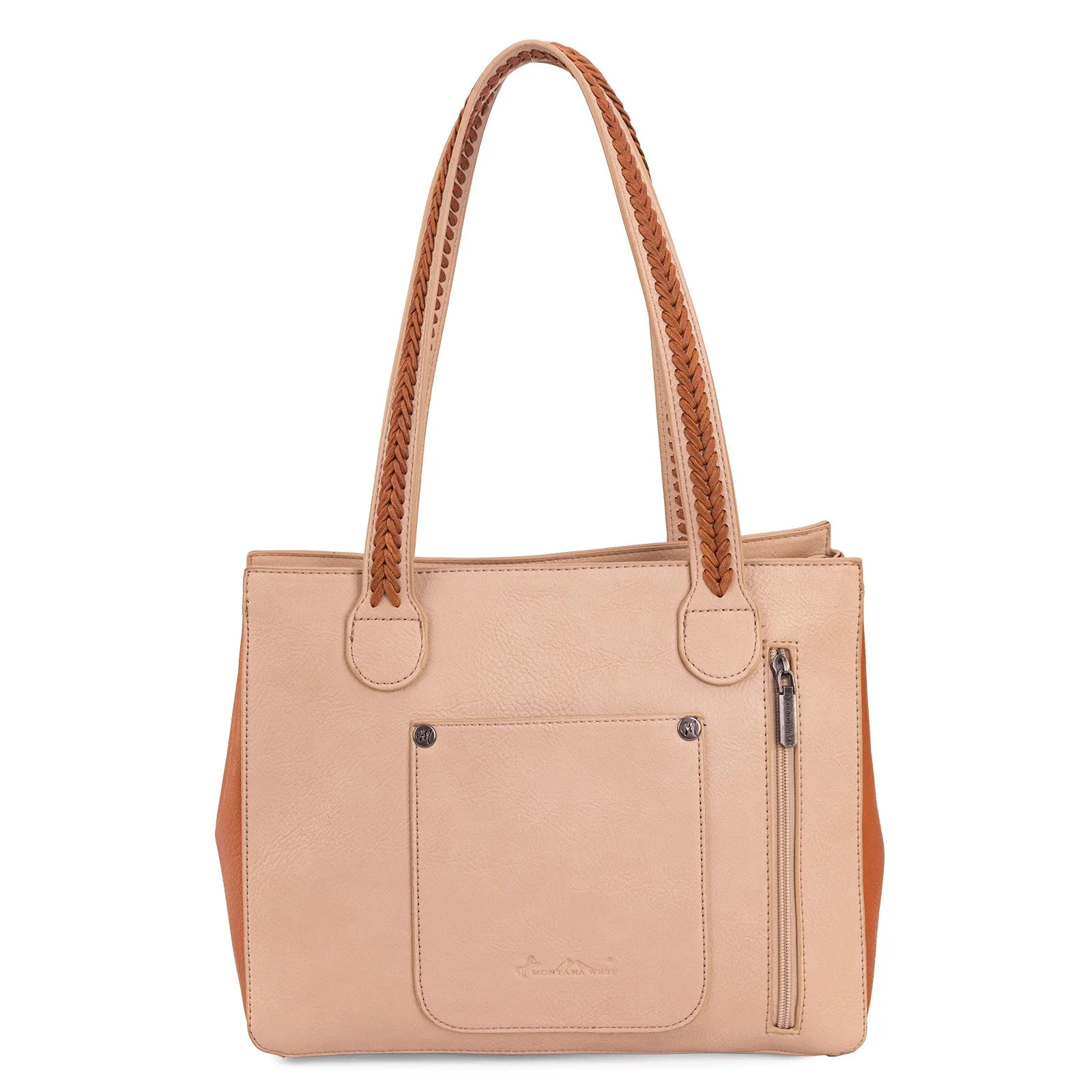 MW1314G-8317  Montana West Tooled Collection Concealed Carry Tote