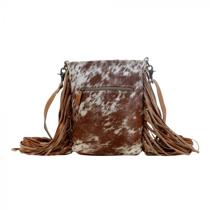 Myra Bag Flouncy Hair-On Hide Bag
