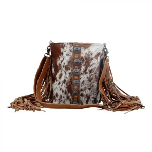 Myra Bag Flouncy Hair-On Hide Bag