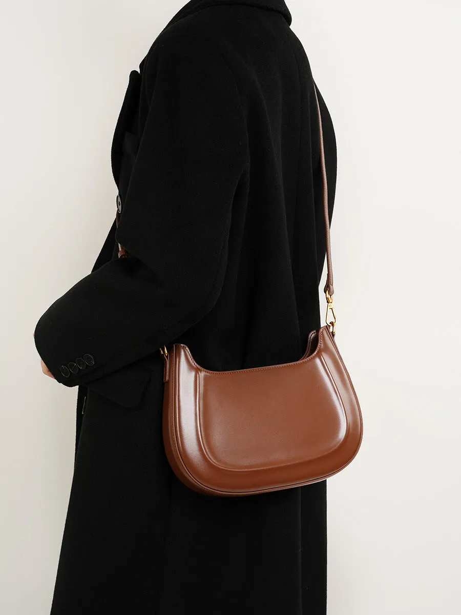 Natalie Saddle Shoulder Bag for Women - Fashionable & Unique