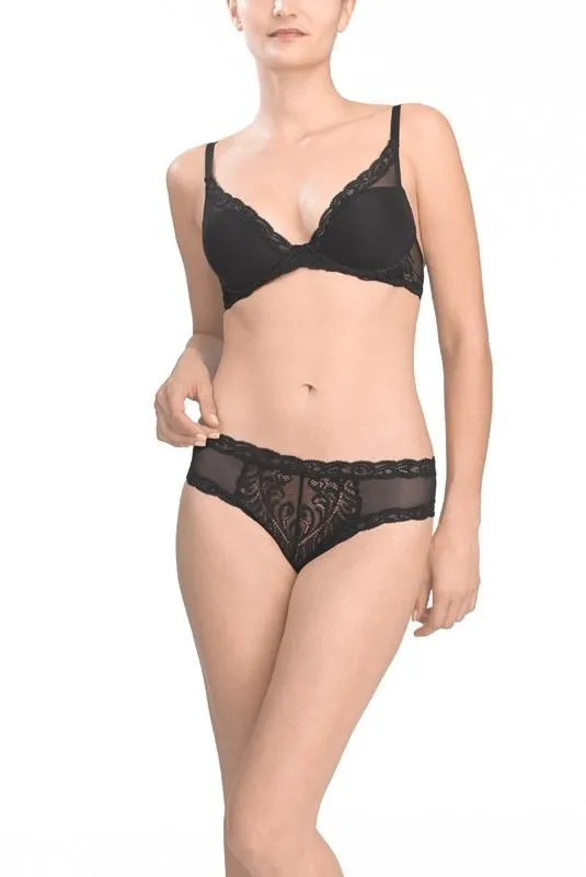 Natori Feathers Contour Plunge Bra