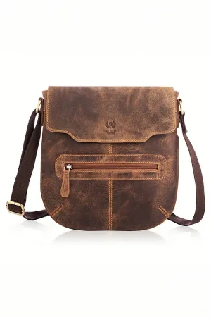Natural leather bag