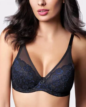 New beautiful WonderBra lace bra in black, Sz 36C! Also fits 38B, 34D