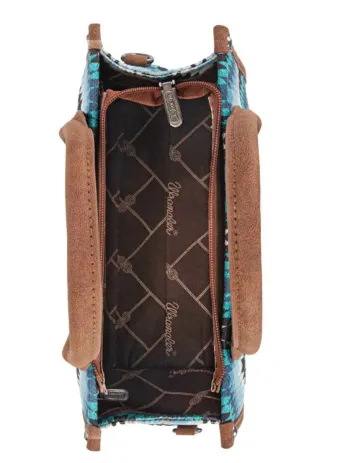 NEW  DROP Wrangler Southwestern Pattern Carry Tote/Crossbody Bag