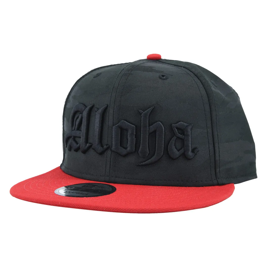 New Era ® Aloha Blackletter Poly Snapback