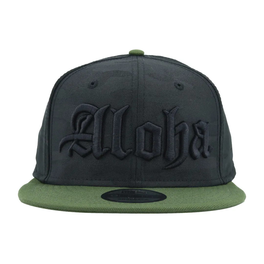 New Era ® Aloha Blackletter Poly Snapback