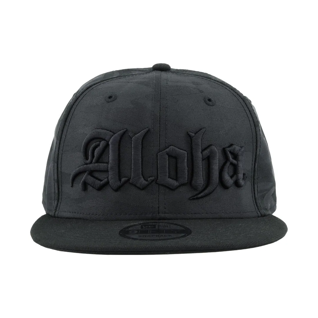 New Era ® Aloha Blackletter Poly Snapback