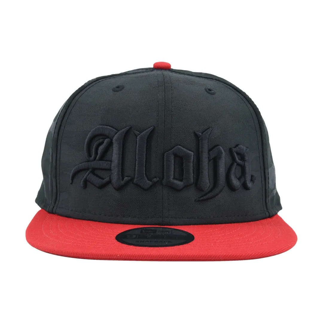 New Era ® Aloha Blackletter Poly Snapback