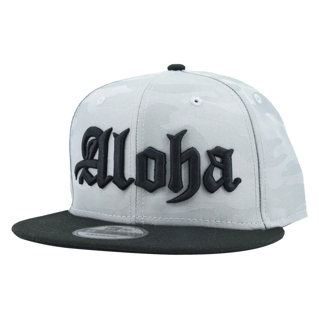 New Era ® Aloha Blackletter Poly Snapback