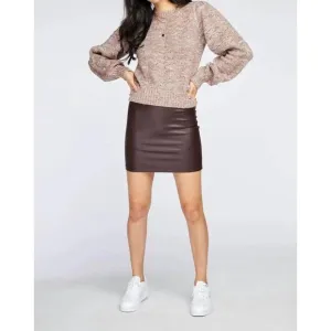 NEW GENTLE FAWN fei skirt in espresso