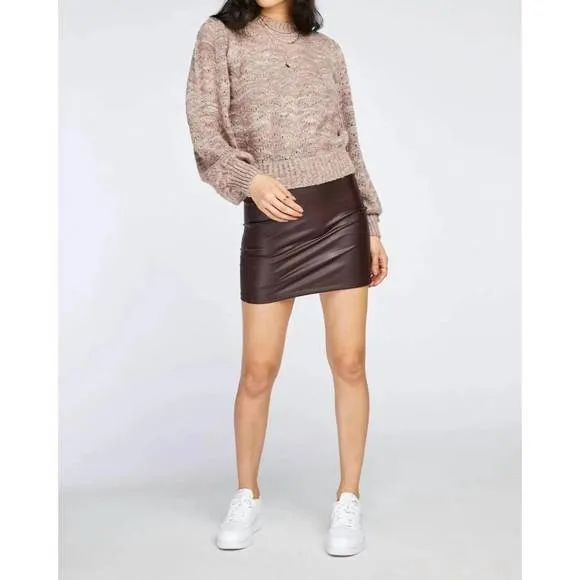 NEW GENTLE FAWN fei skirt in espresso