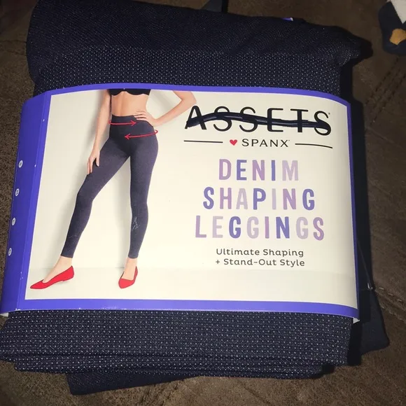 New jeggings by Spanx—out of package