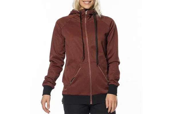 NIKITA SNOTRA FLEECE RED OCHRE