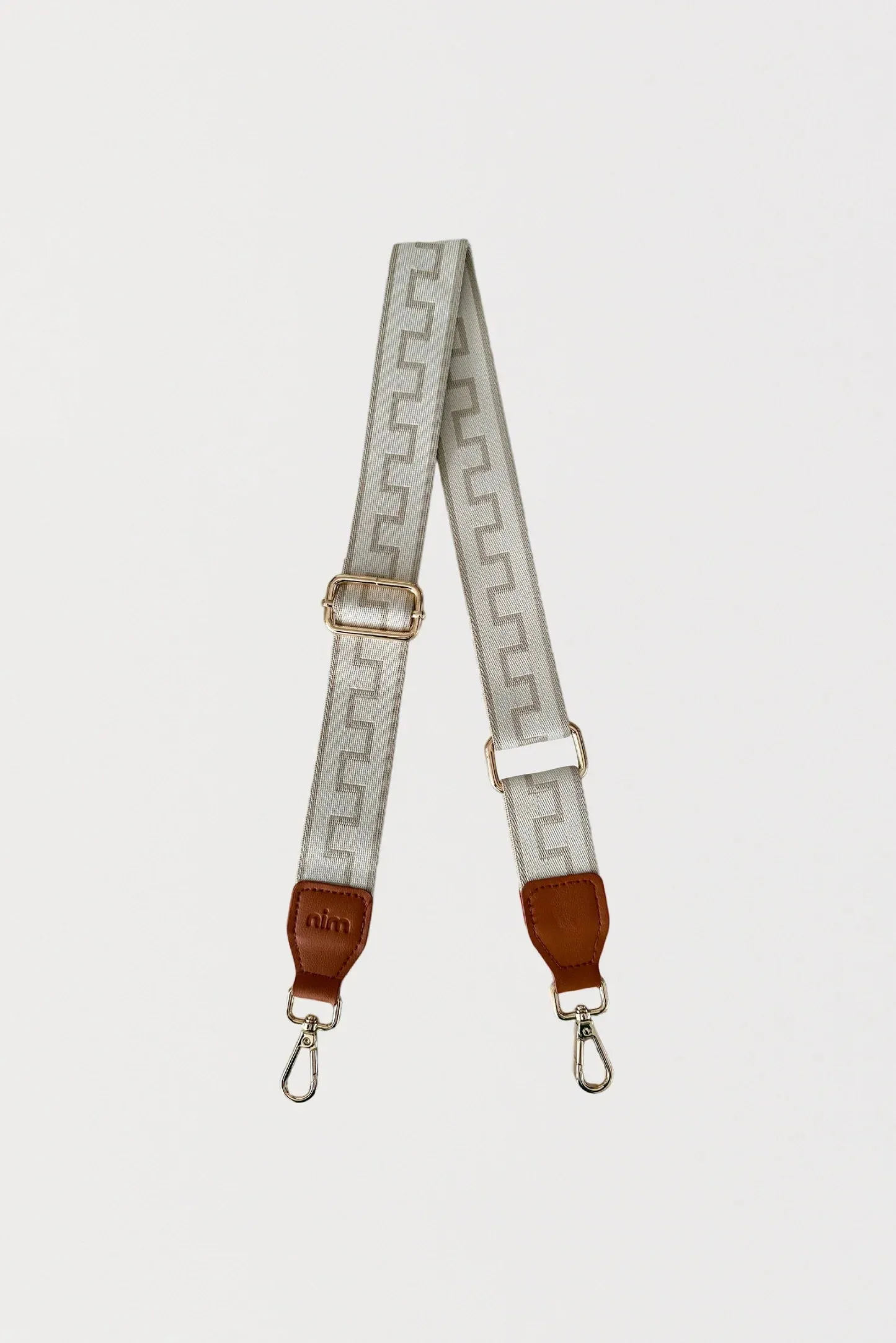 Nim - Mini Key Shoulder Strap (Creme)