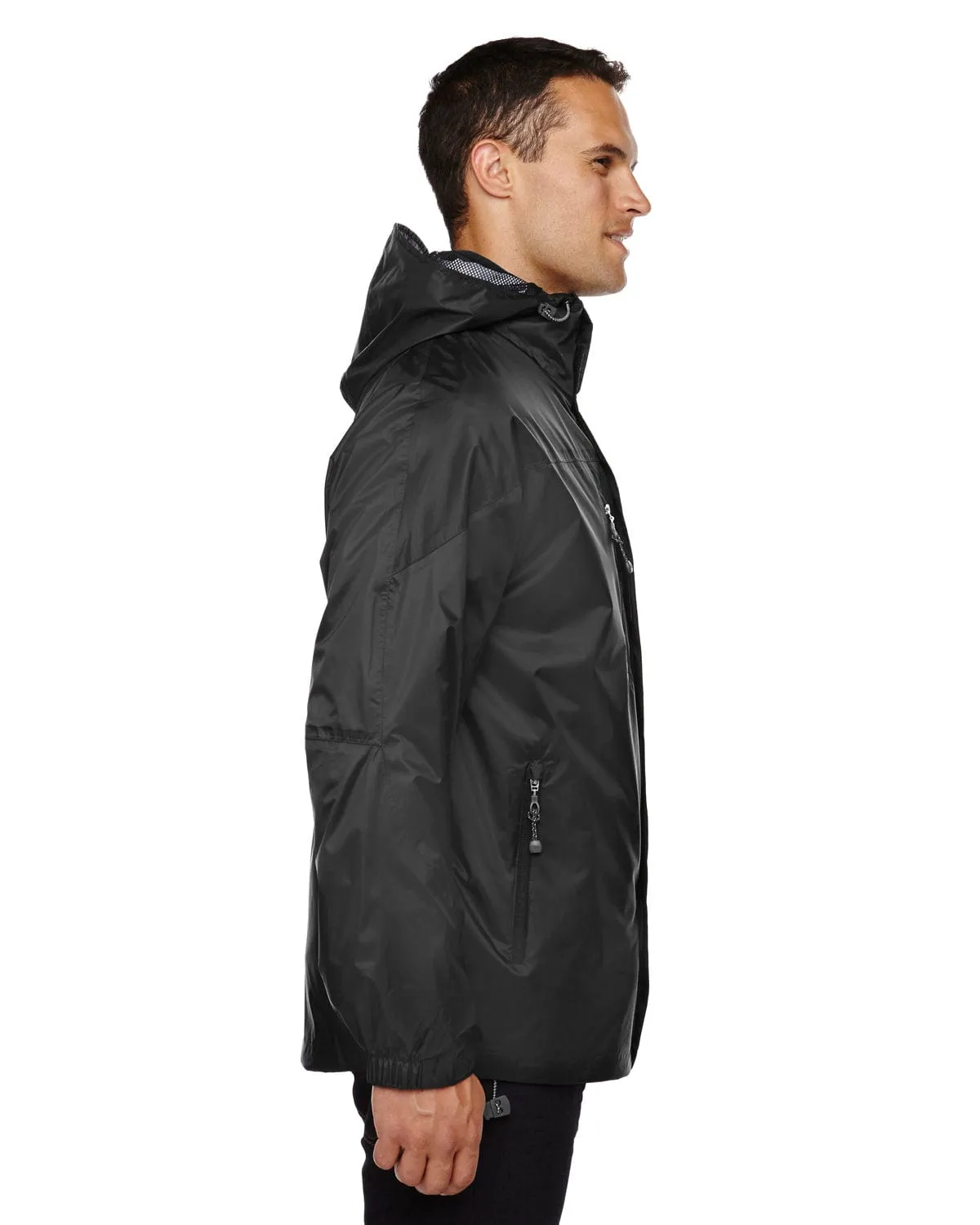 North End Mens 3-In-1 Techno Performance Hooded Jacket