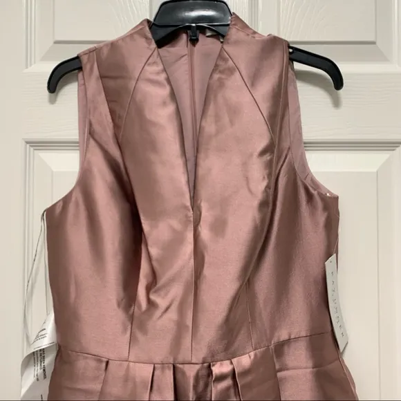 NWT KAY UNGER LOLA TWILL COCKTAIL DRESS