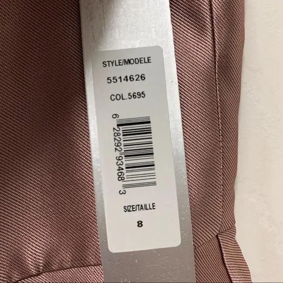 NWT KAY UNGER LOLA TWILL COCKTAIL DRESS