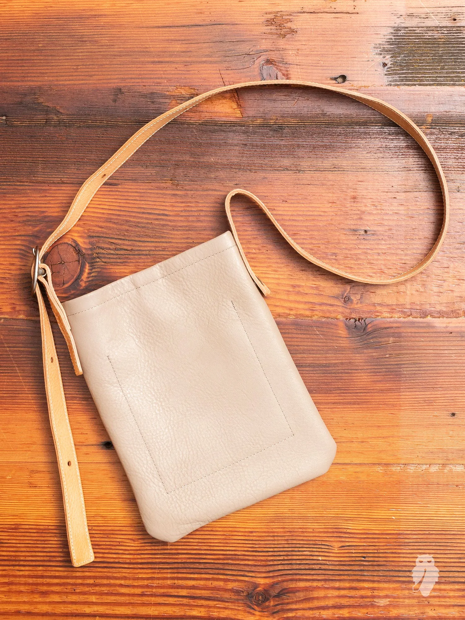 One Side Belt Bag Small in Beige
