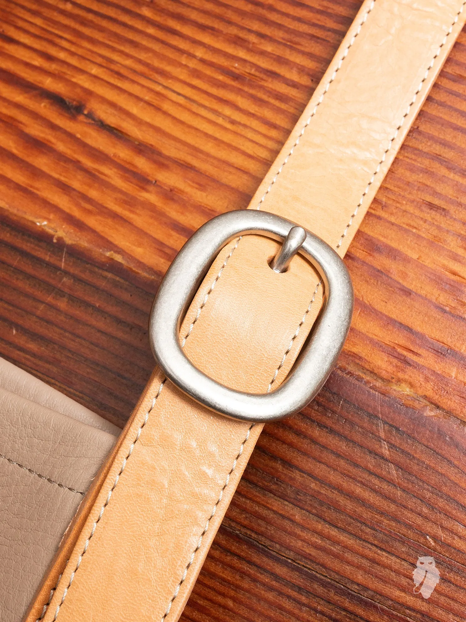 One Side Belt Bag Small in Beige