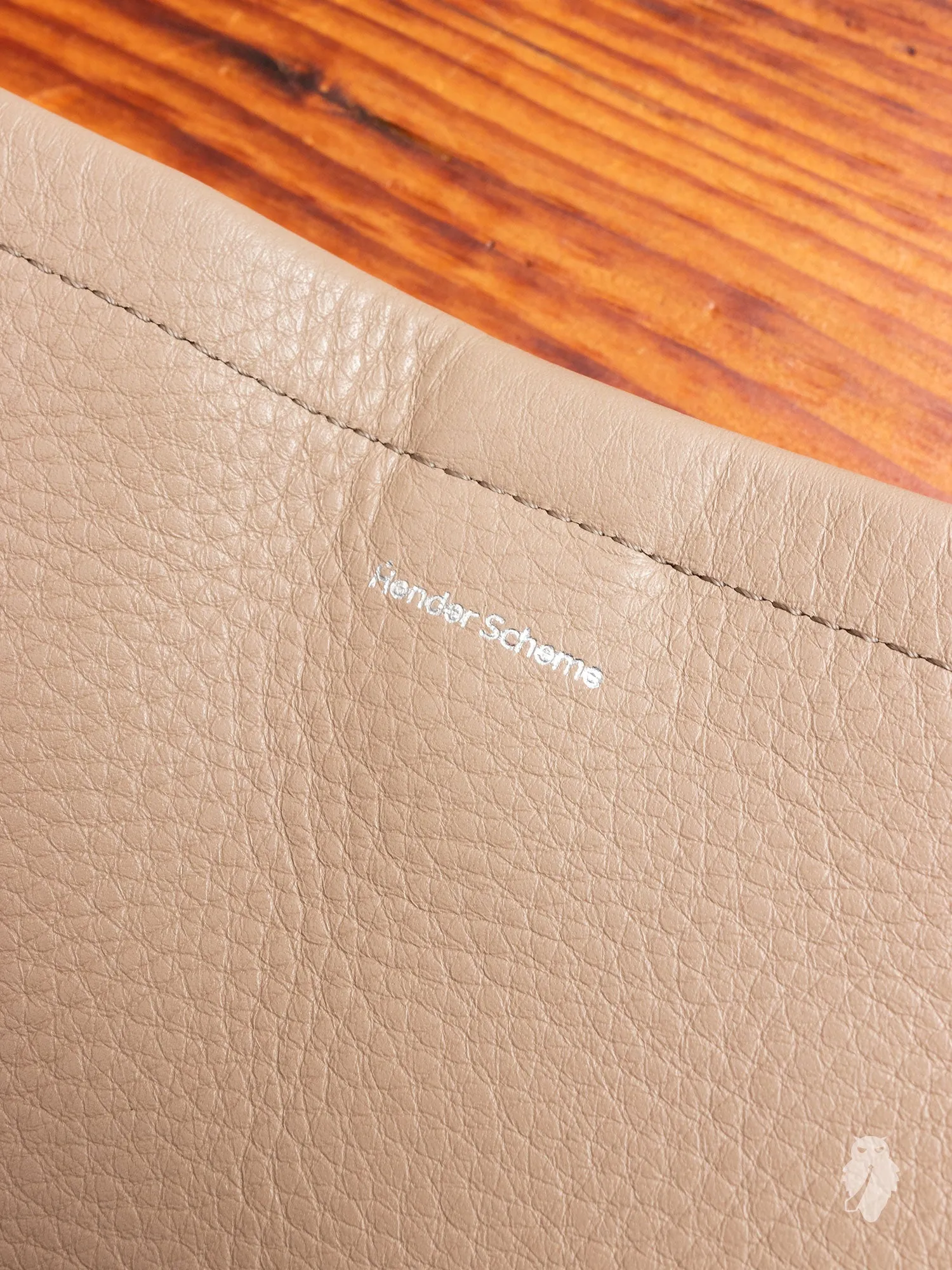 One Side Belt Bag Small in Beige