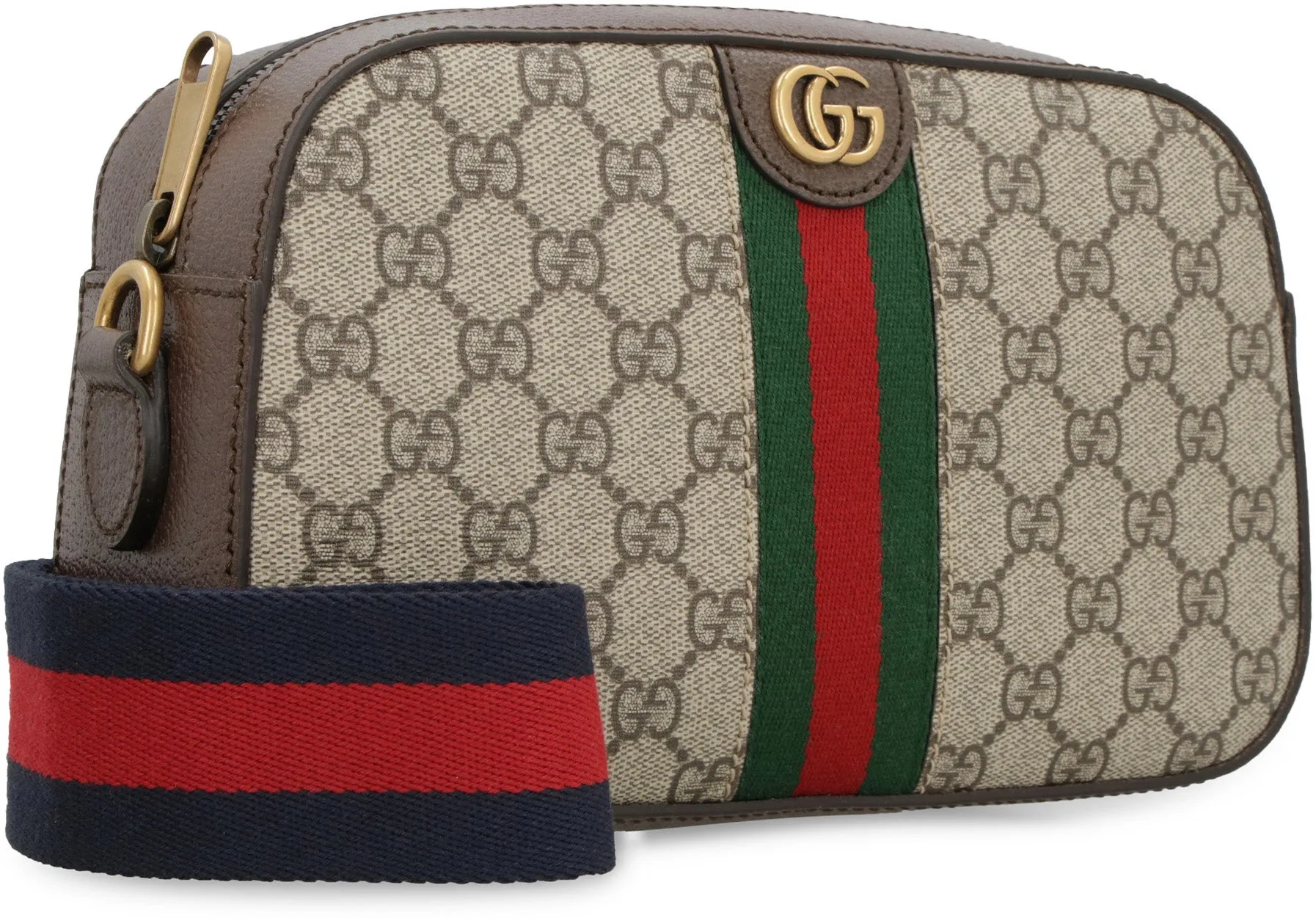 Ophidia GG supreme fabric shoulder bag