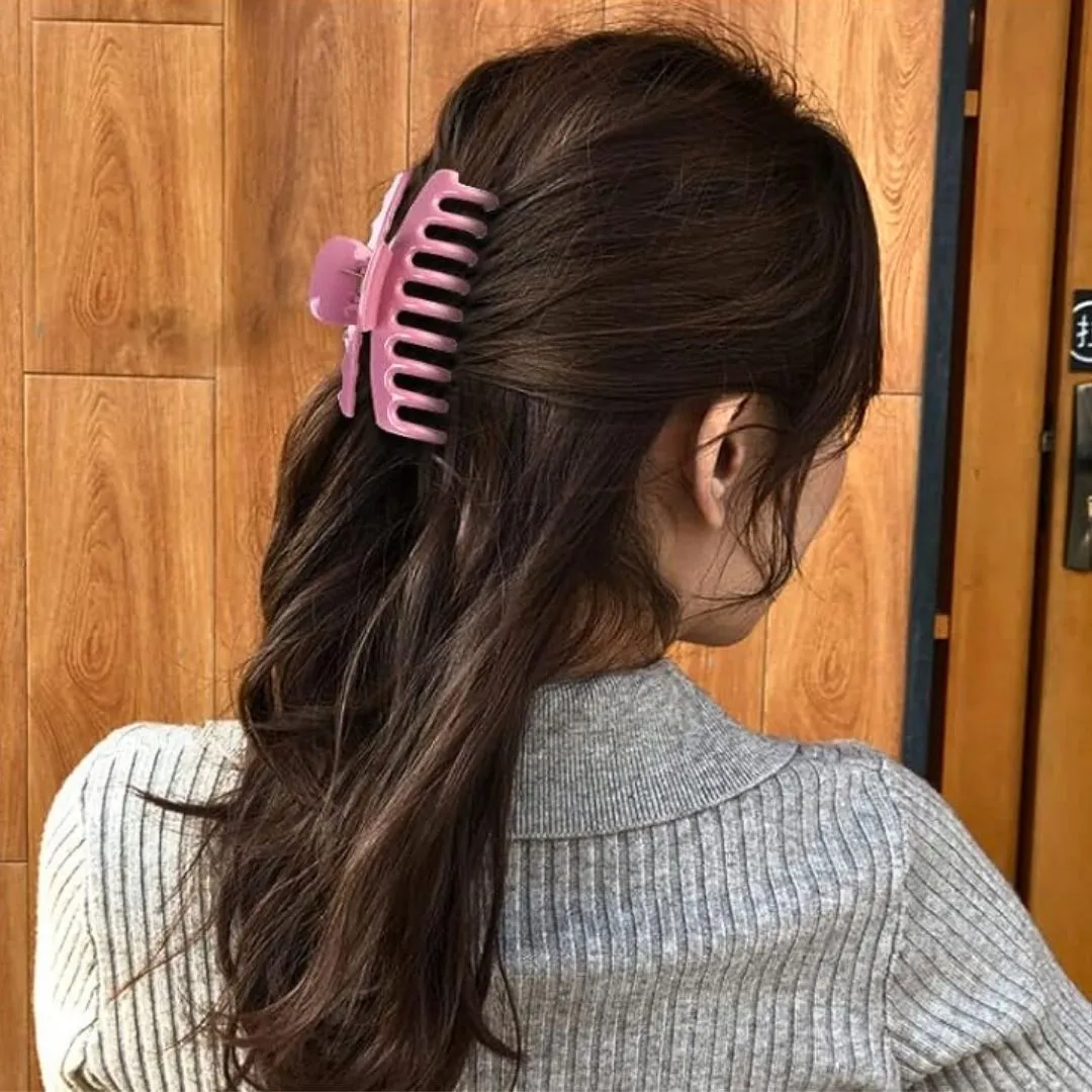 Pale Violet Red - Hair Claw Clip