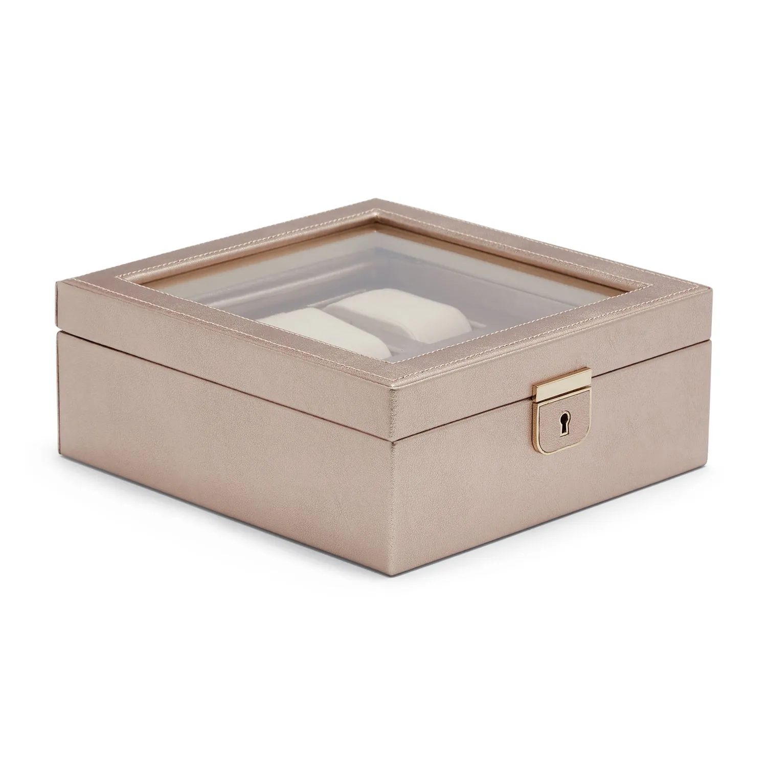 Palermo 6 PC Watch Box  Rose Gold