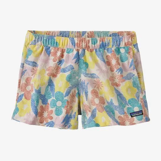 Patagonia Barely Baggies Shorts - 2½" Channeling Spring: Natural