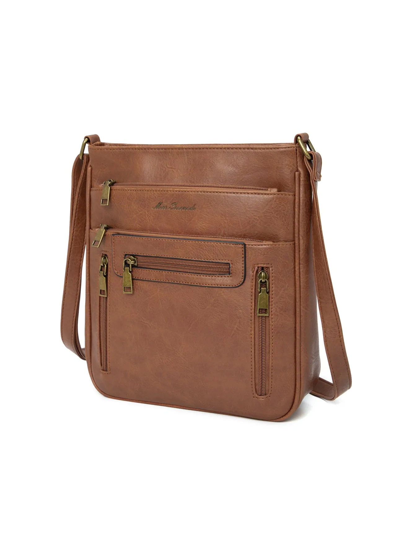 PATSY VEGAN XBODY BAG-TAN