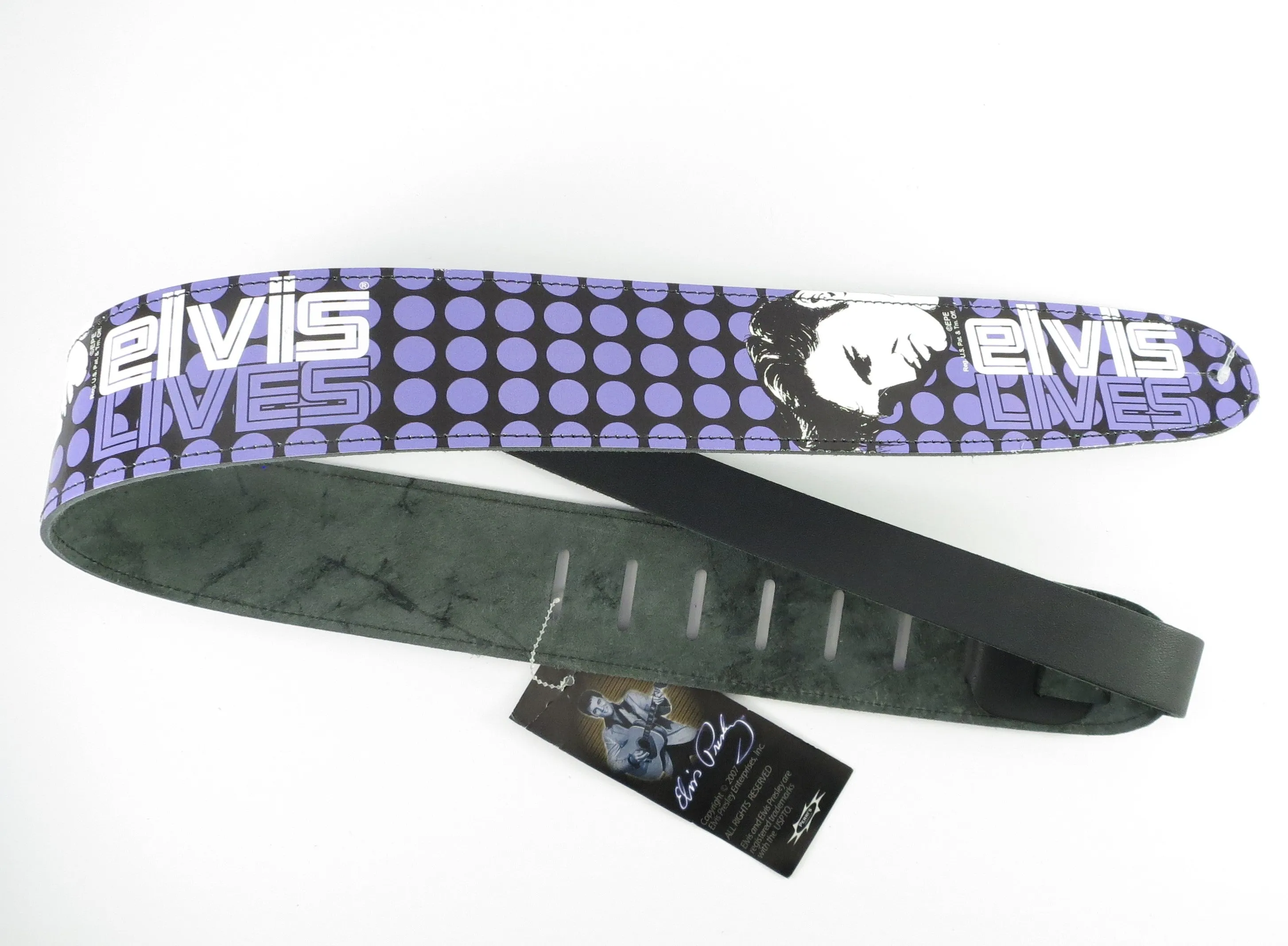 Perri's P25EPV Leather Guitar Strap