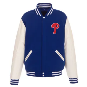 Philadelphia Phillies Reversible Varsity Jacket