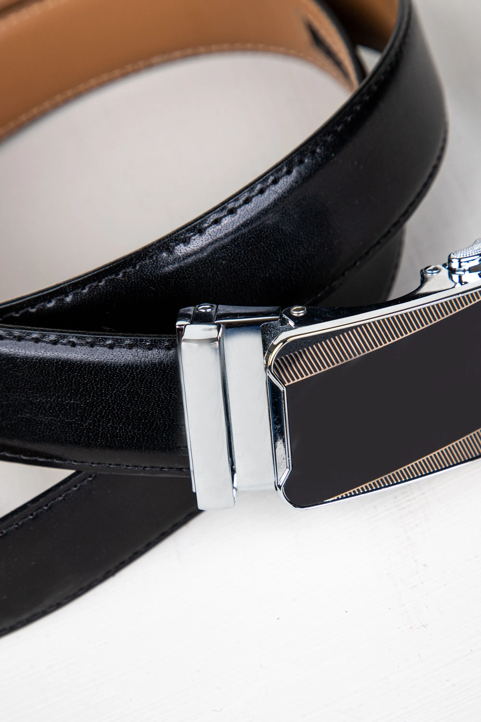 Plain Black Belt